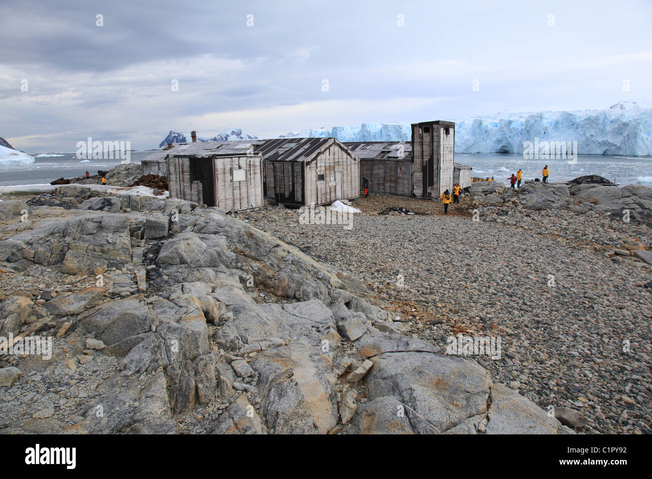 [East Base] (19391941, 19471948) of the United States Antarctic
