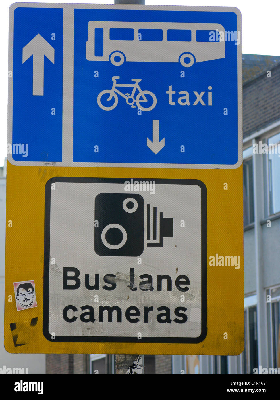 Bus lane only road sign hires stock photography and images Alamy