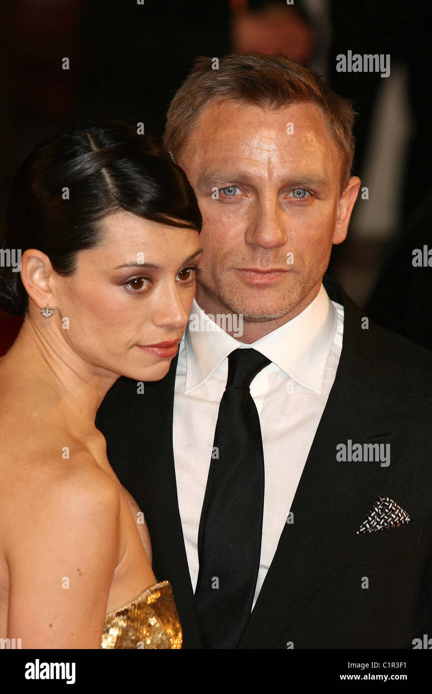 Daniel Craig and Satsuki Mitchell Bafta Film and Television awards held ...