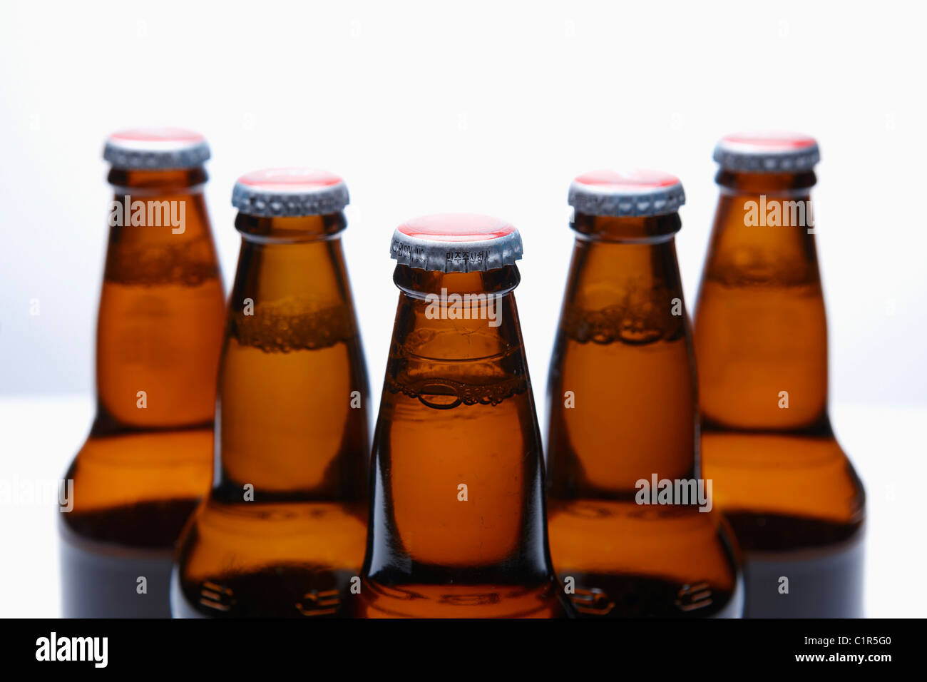 bottled beer packages Stock Photo Alamy