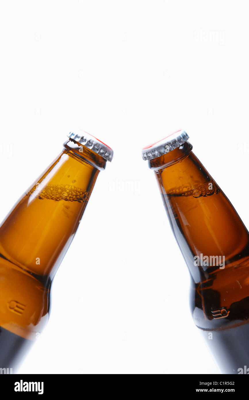 bottled beer cheers Stock Photo Alamy