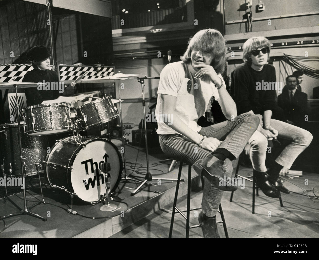 WALKER BROTHERS on Rready, Steady,Go in January 1966. from l Gary