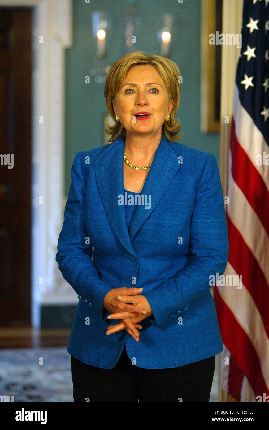 SUS Secretary Of State Hillary Rodham Clinton Holds A Bilateral With ...