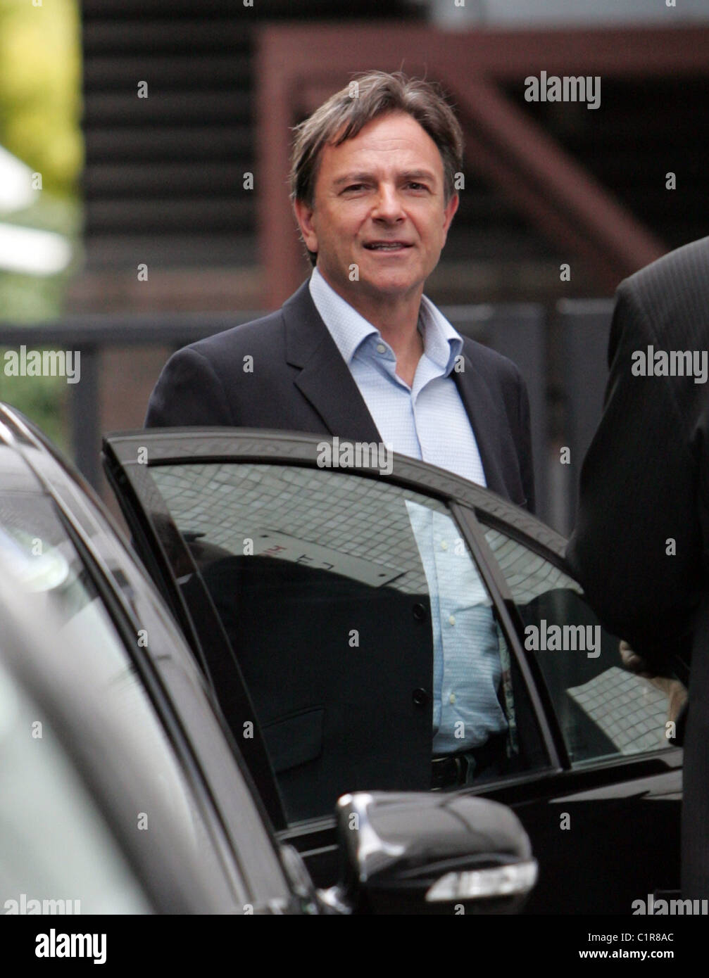Brian Capron outside the GMTV studios London, England 24.07.09 Stock