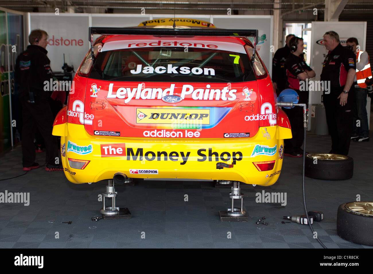 BTCC Media Day at Silverstone Stock Photo Alamy
