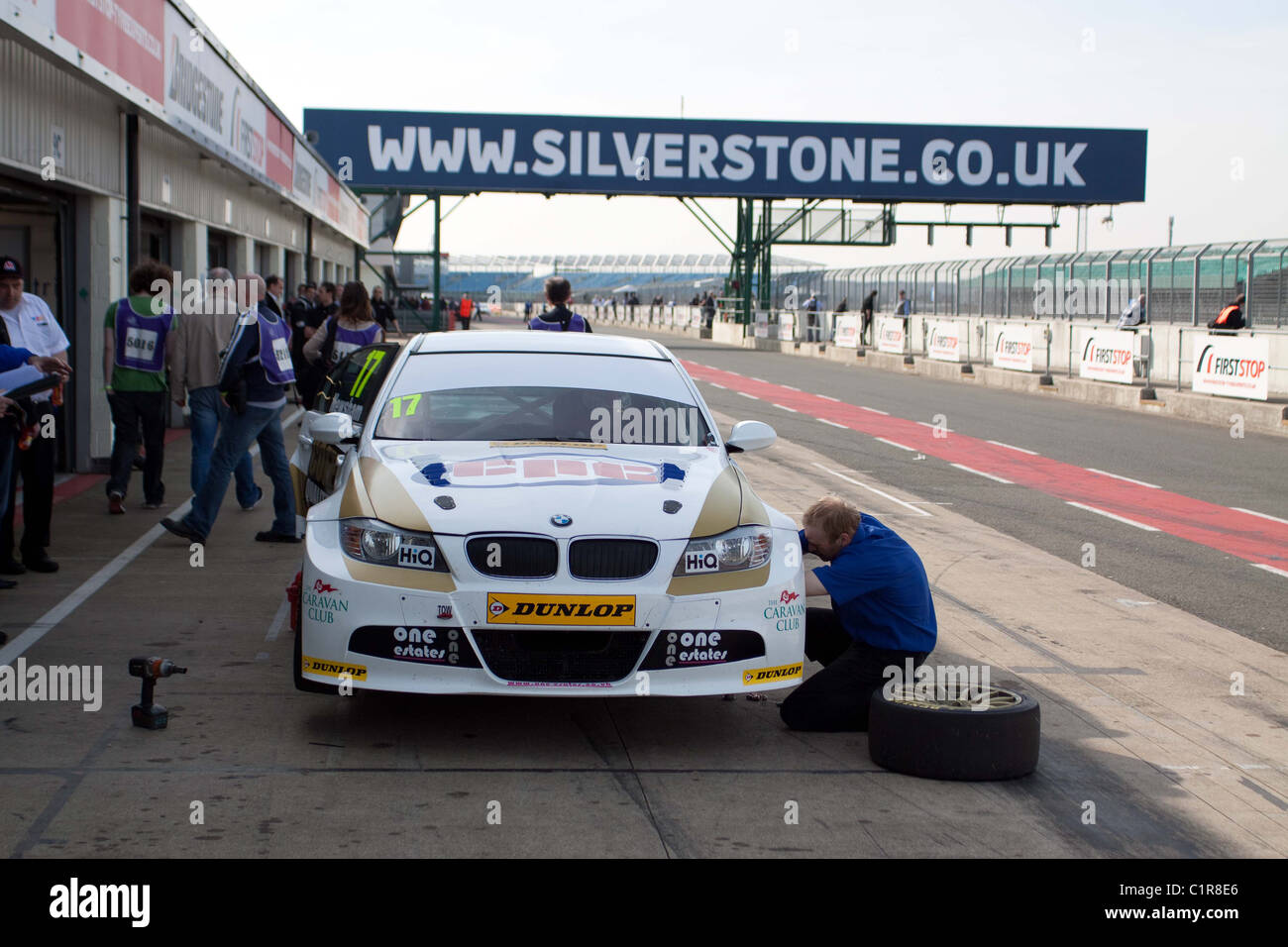 BTCC Media Day at Silverstone Stock Photo Alamy