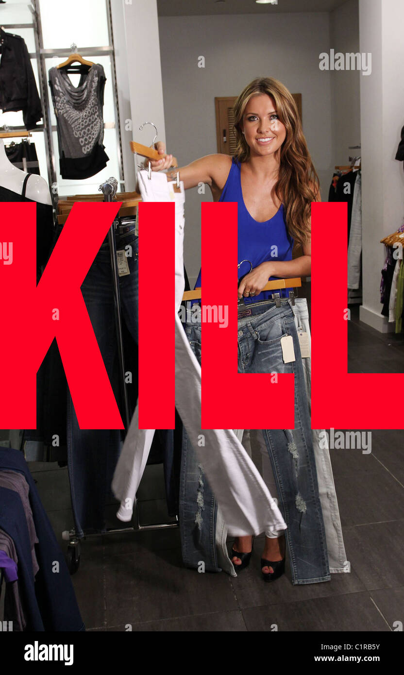 Audrina Patridge is the face clothing line Divine Rights of Denim(01)