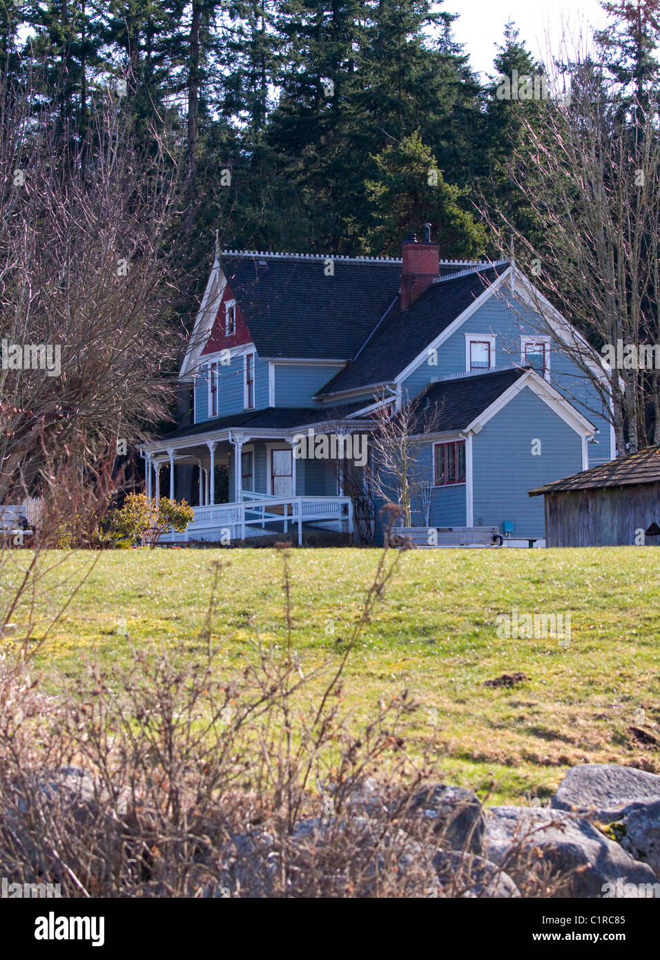 Historic Stewart House at Elgin Heritage Park, near Crescent Beach