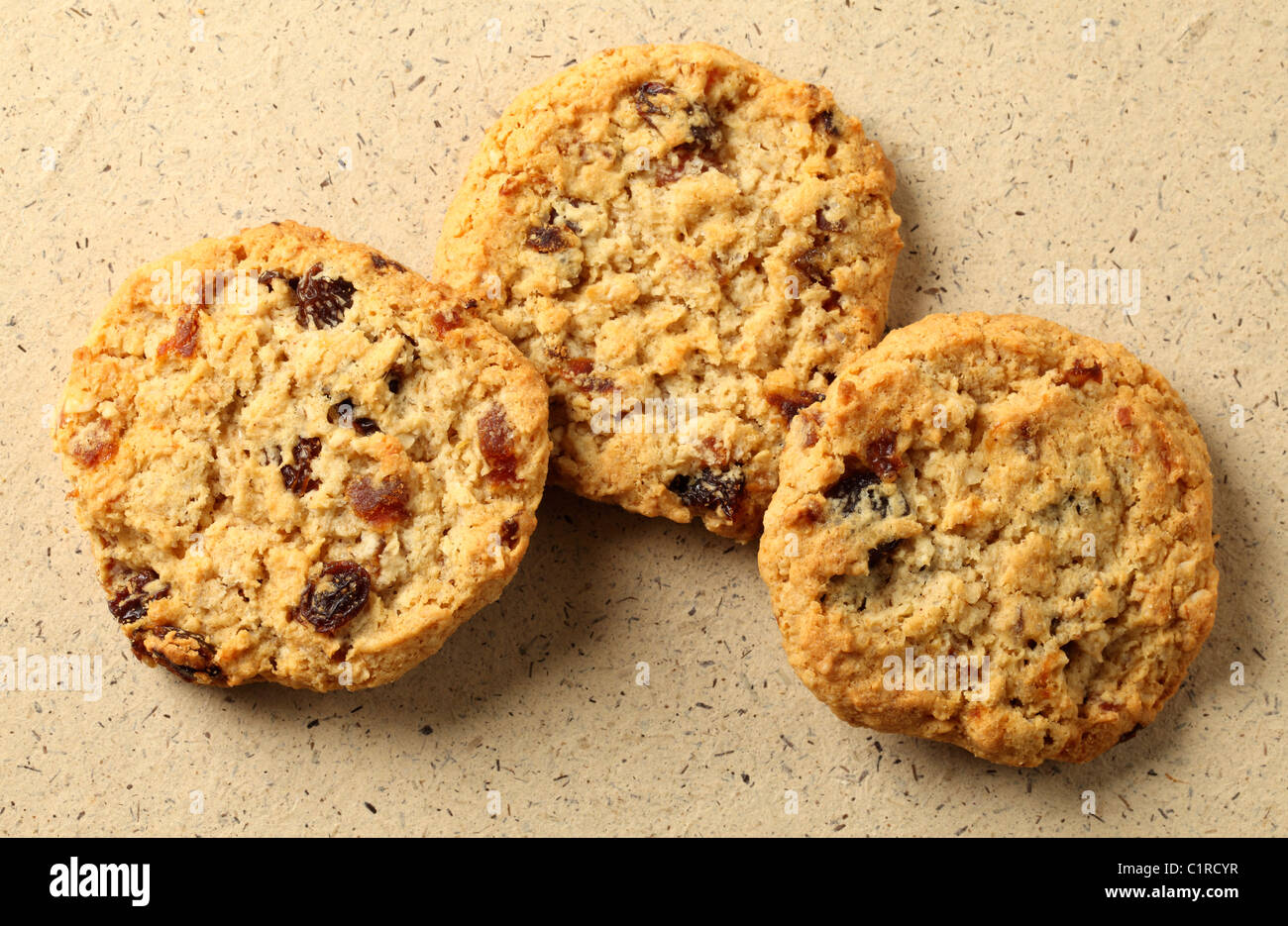 FRUIT AND OAT COOKIES Stock Photo Alamy