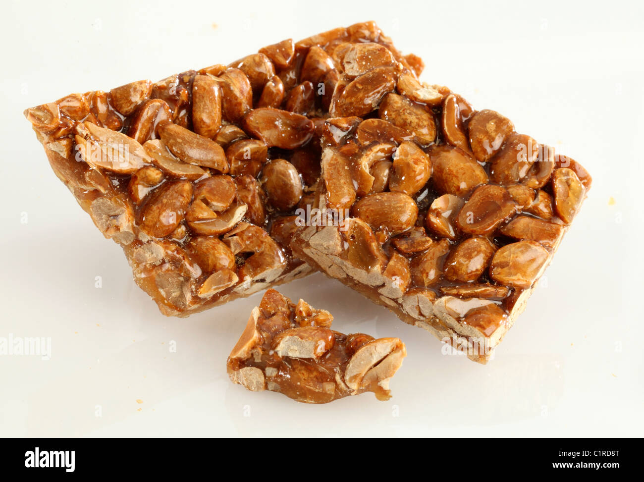 PEANUT BRITTLE Stock Photo