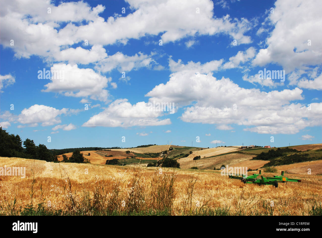 Italian rural landscape Stock Photo