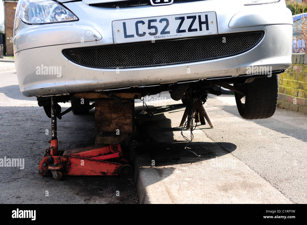 wooden blocks in trolley
