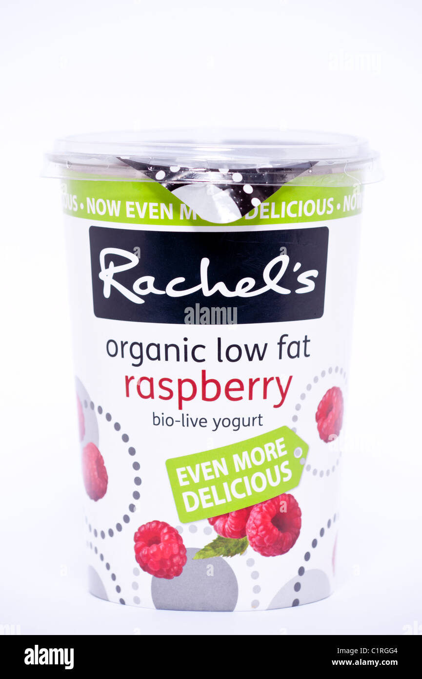 Fat Free Raspberry Yogurt Raspberry live yogurts hi-res stock photography and images - Alamy