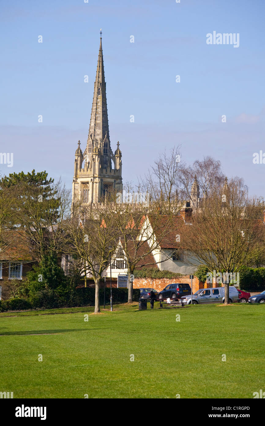 Open field with houses hires stock photography and images Alamy