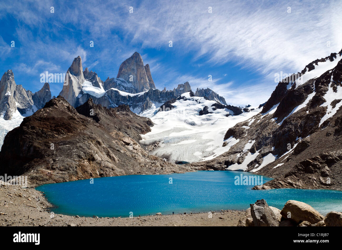 Torre Los Cerros, Los Glaciares National Park, Patagonia, Argentina Stock Photo