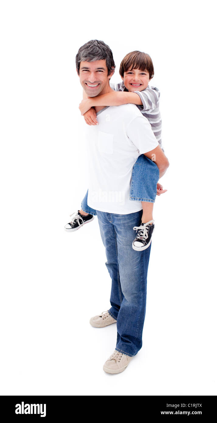 Loving cheerful father having fun hi-res stock photography and images ...