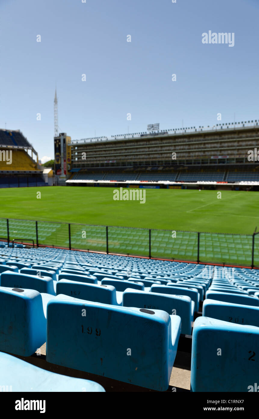 La Bombonera stadium (home to Boca Junior football club), La Boca neighborhood, Buenos Aires, Argentina Stock Photo