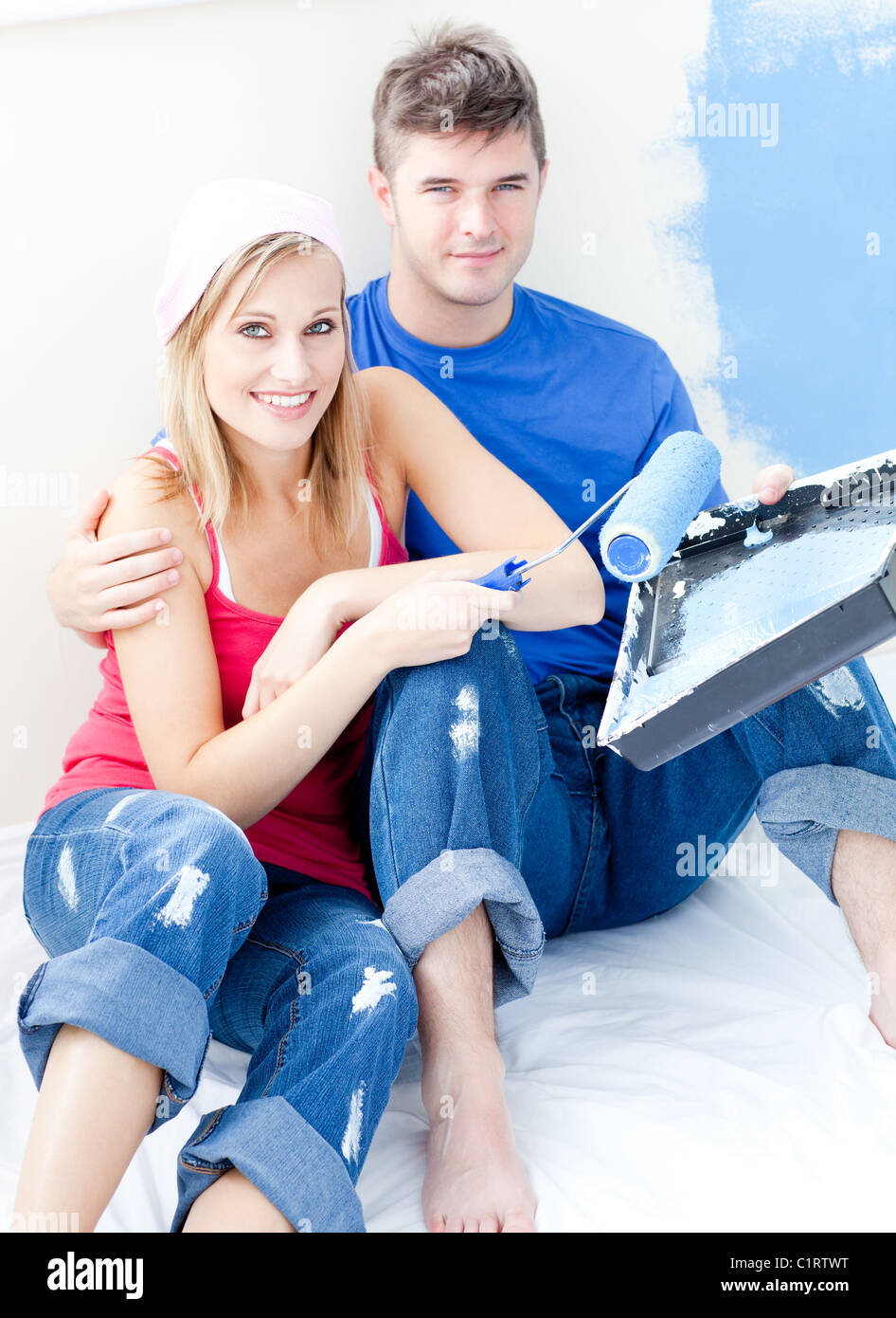 Painting a room hi-res stock photography and images - Alamy