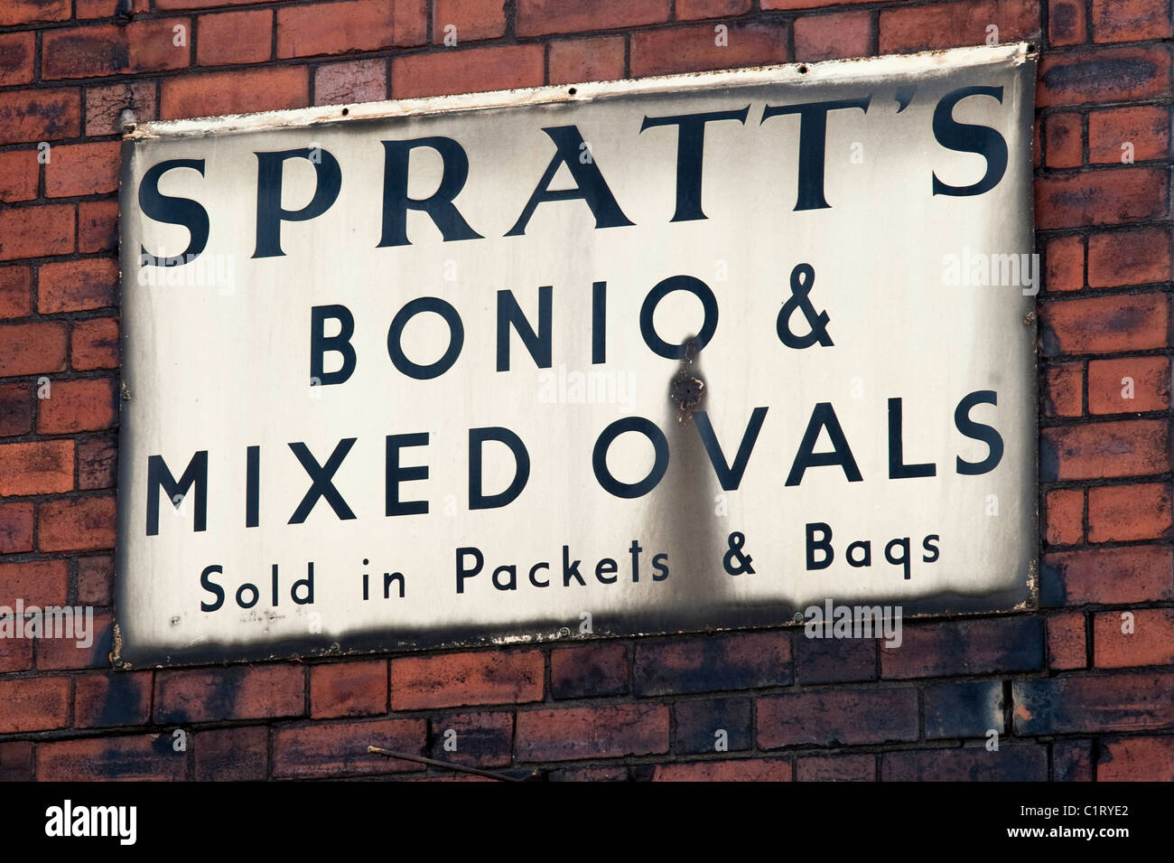 Old pet shop signs in Stoke on Trent,Staffordshire Stock Photo Alamy