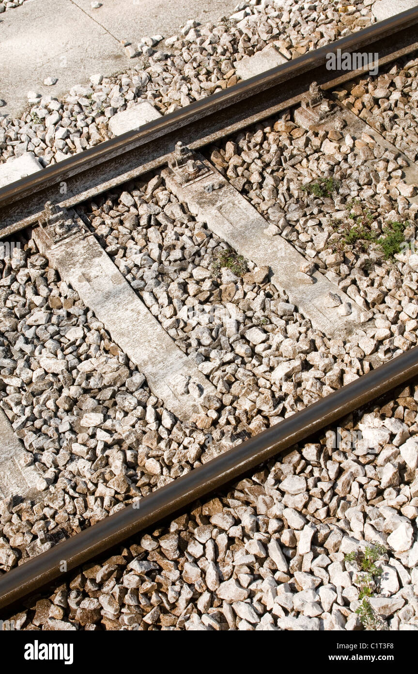 railway track tracks line lines rail rails train trains railways