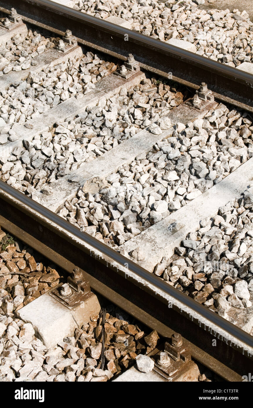 railway track tracks line lines rail rails train trains railways