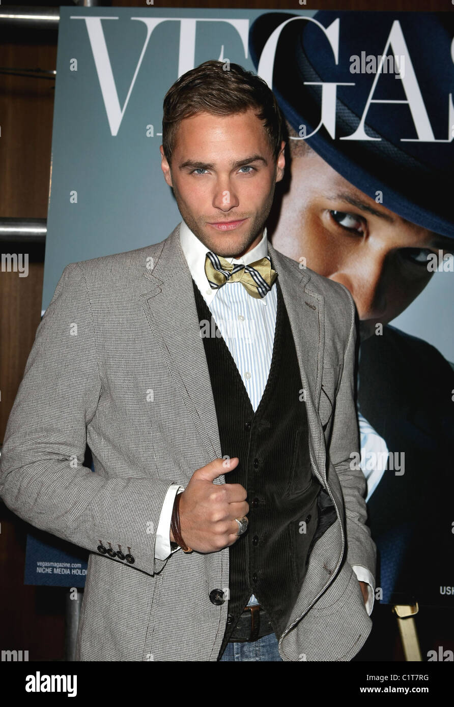 Josh Strickland Vegas Magazine’s July/August issue party at the Playboy