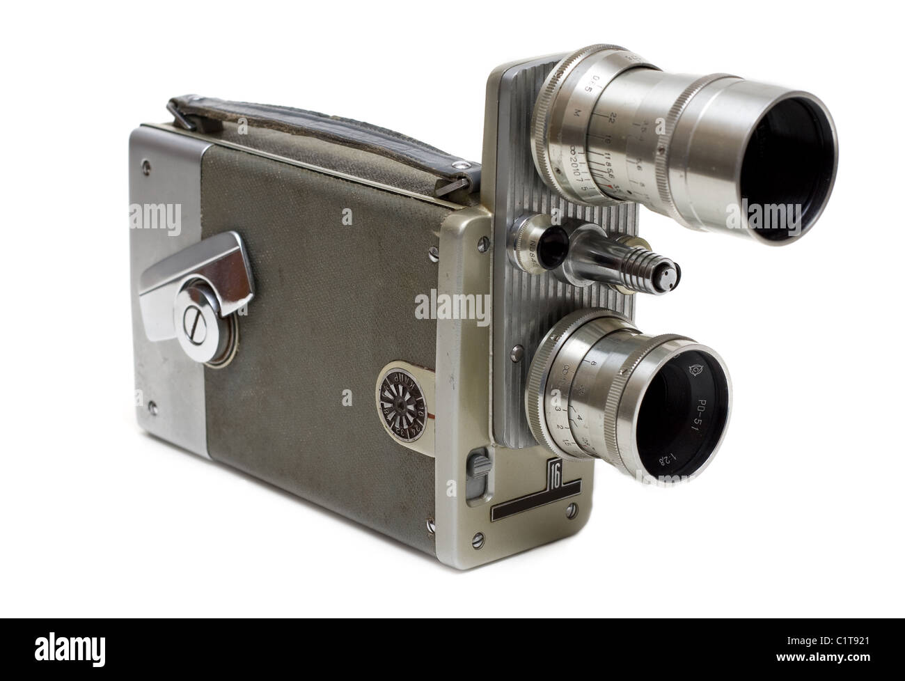 Lot of Two Kodak 100' Metal 16mm Film Take-Up Reel Spool for Movie