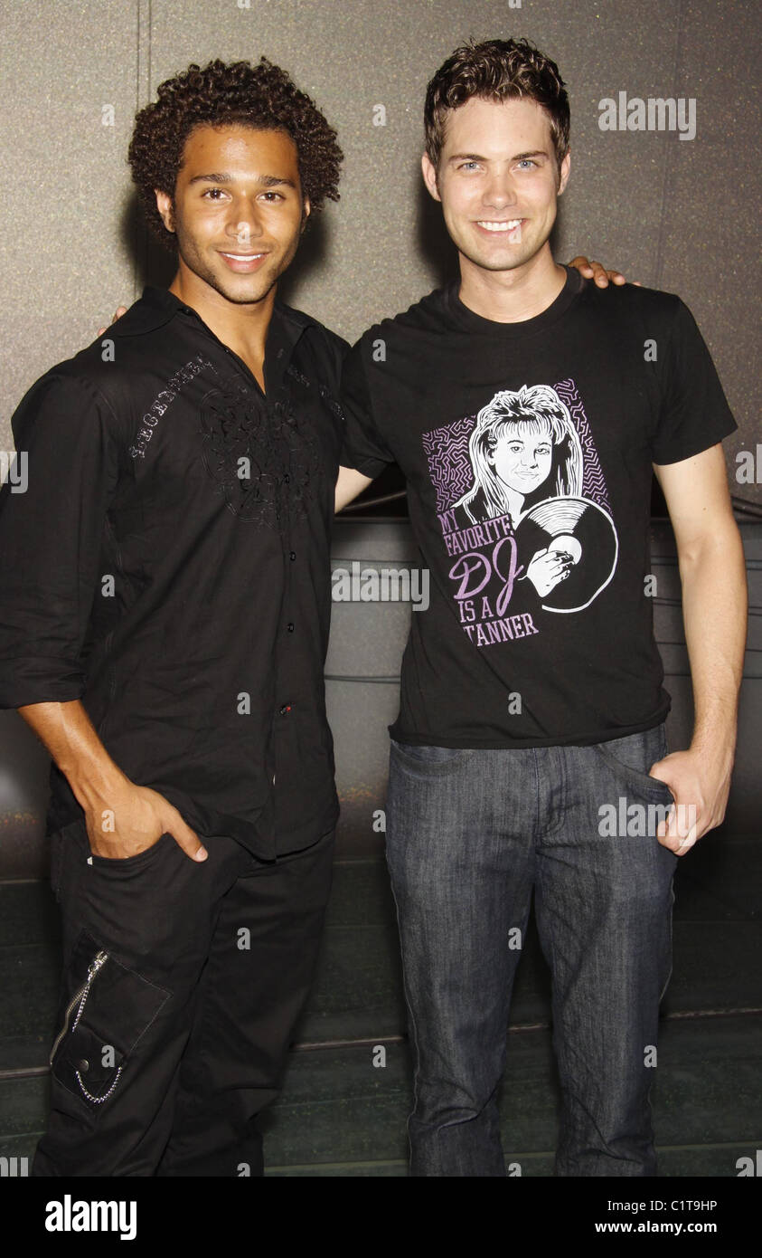 Corbin Bleu and High School Musical tour costar Drew Seeley Disney