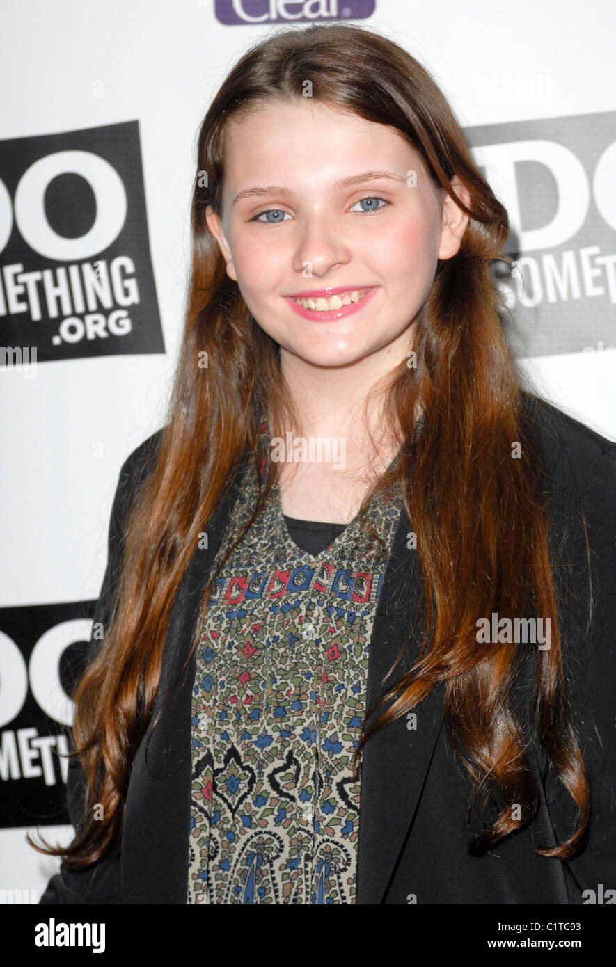 Abigail Breslin Do Something.org celebrates The Power of Youth at Madame Tussauds Hollywood, California - 08.08.09  : .com Stock Photo