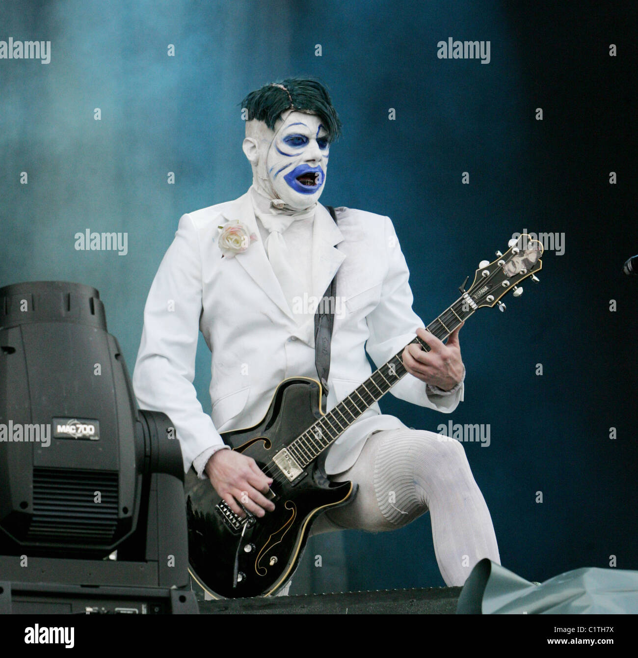 Wes Borland Limp Bizkit Performing Live At Sonisphere Festival 2009 Wes Borland Limp Bizkit Performing Live At Sonisphere Festival 2009
