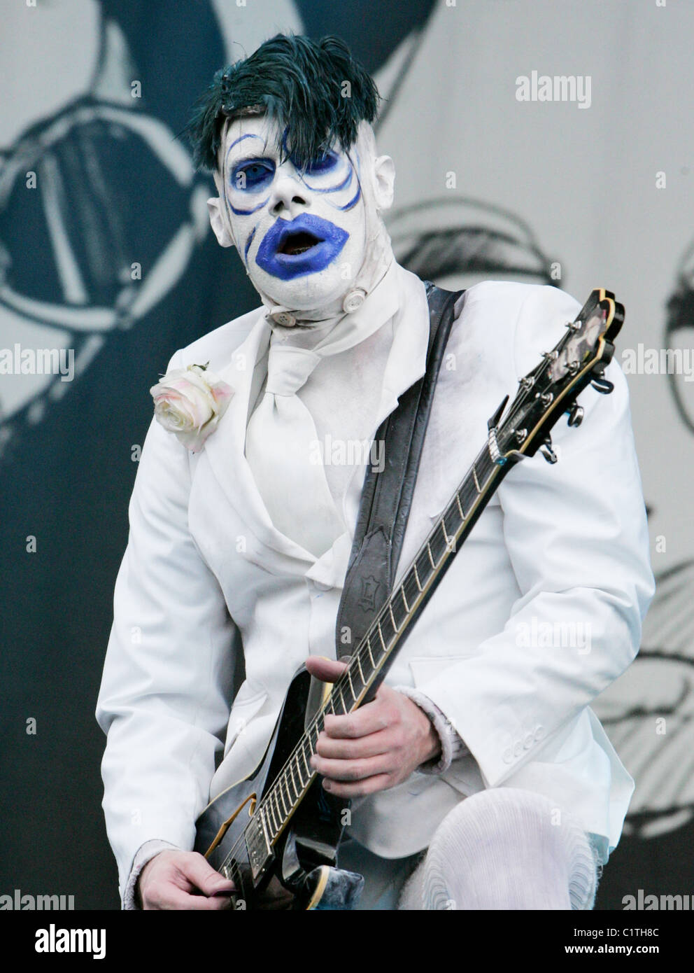 Wes Borland Limp Bizkit Performing Live At Sonisphere Festival 2009 Wes Borland Limp Bizkit Performing Live At Sonisphere Festival 2009