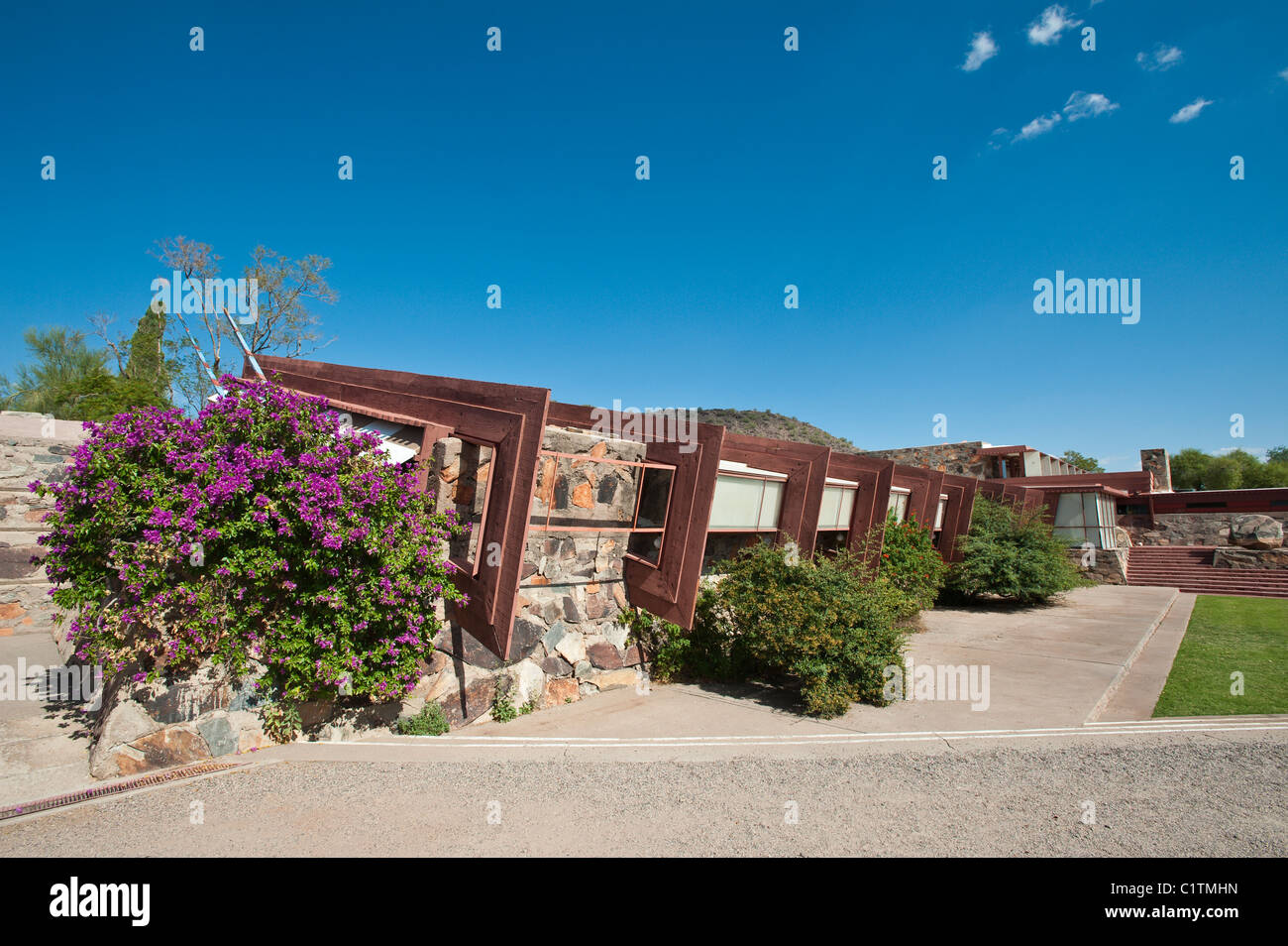 Frank lloyd wright house scottsdale hi-res stock photography and images ...