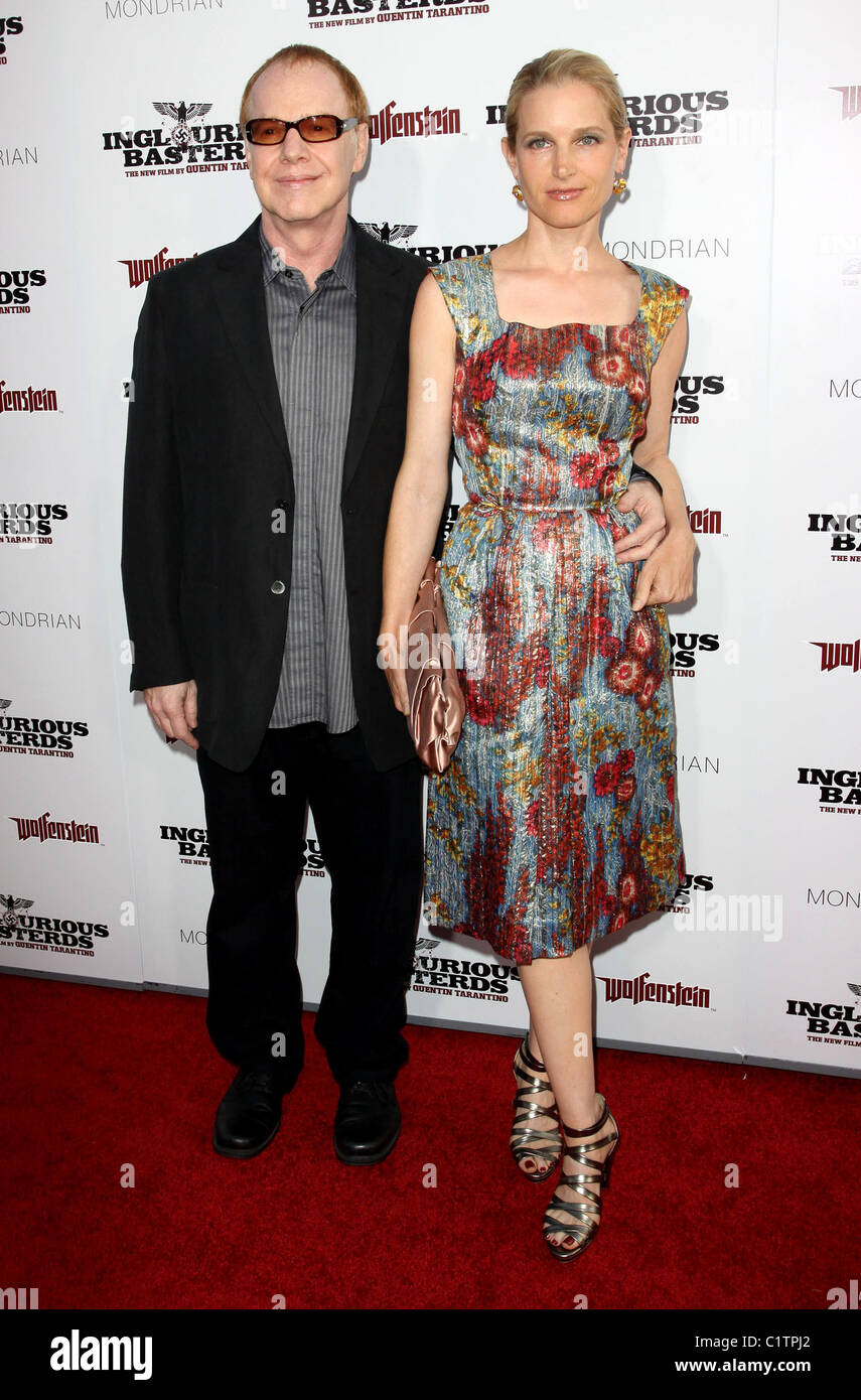 Danny Elfman and Bridget Fonda Los Angeles Premiere of Inglourious Basterds  Premiere held at The Grauman Chinese Theatre Stock Photo - Alamy