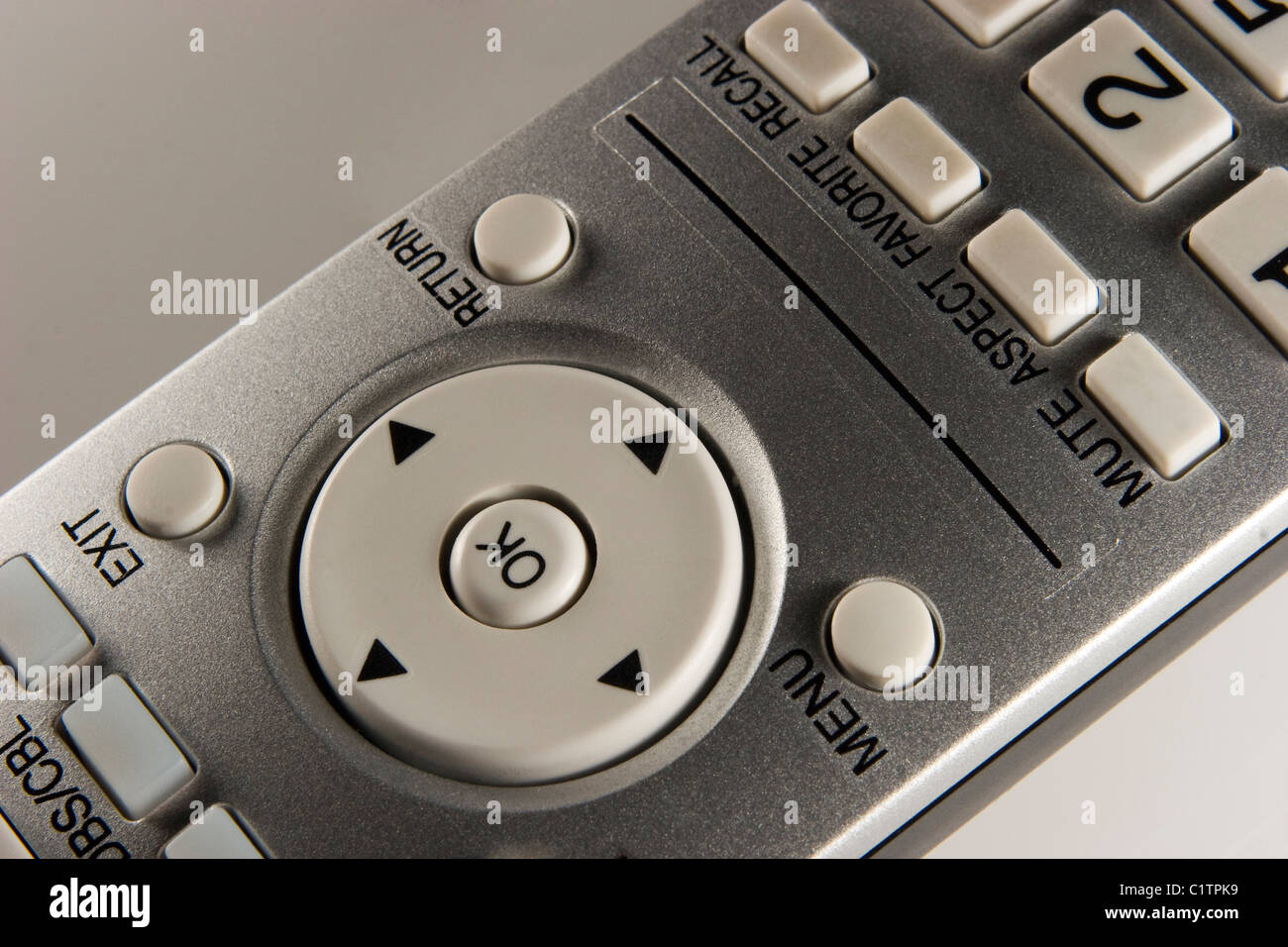 Close-up of a remote control Stock Photo - Alamy
