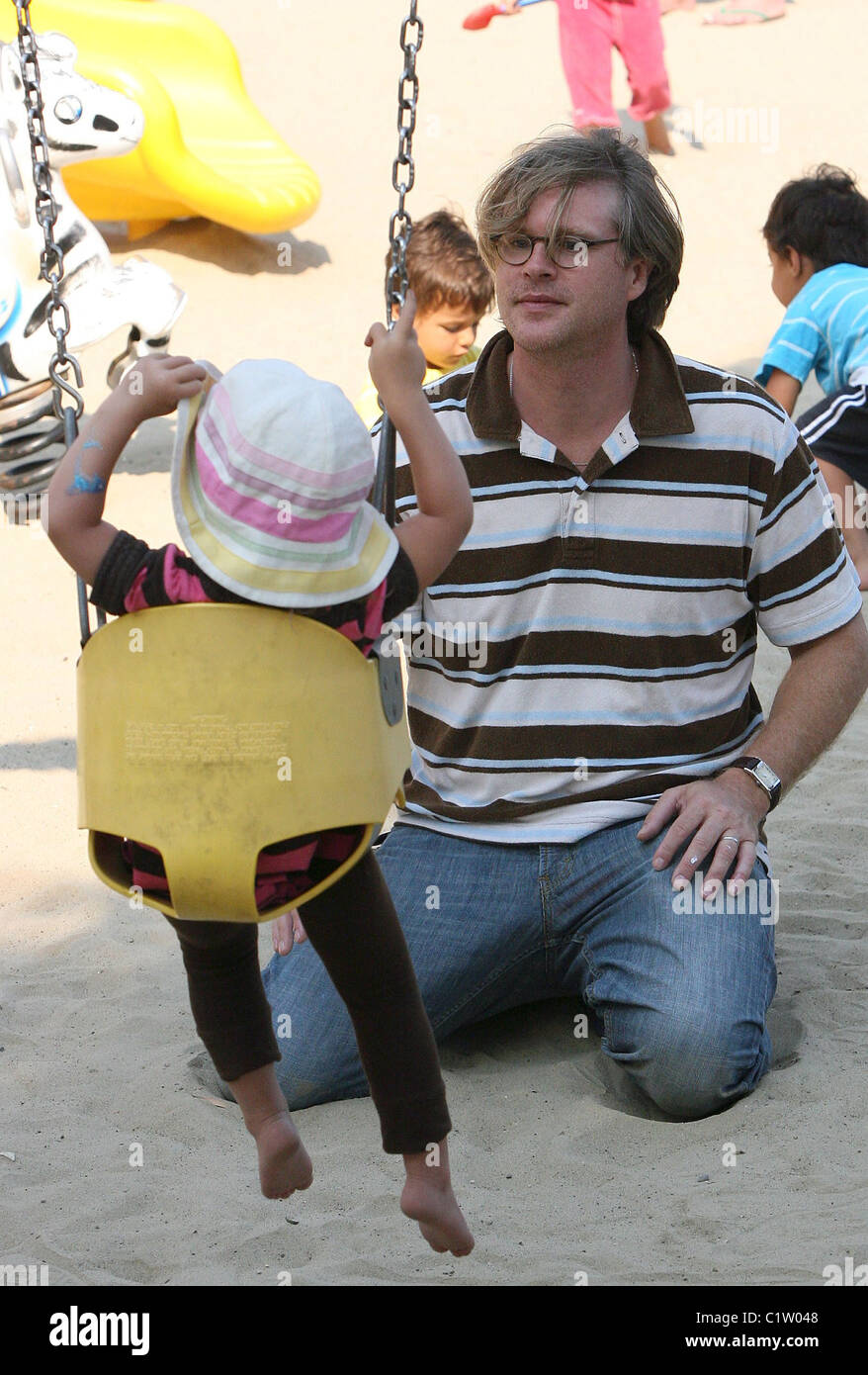 Cary elwes daughter dominique playground hi-res stock photography and ...