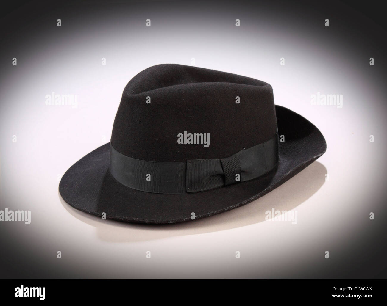 A black felt fedora hat worn by Michael Jackson during his opening performance at the 1995 MTV