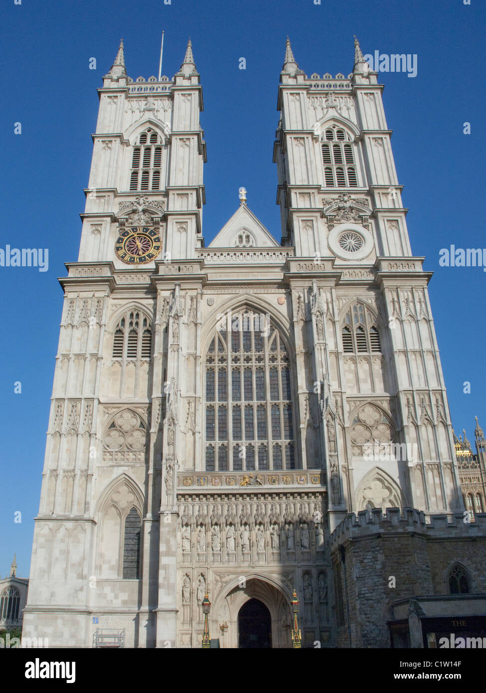 Westminster Abbey in London UK Stock Photo