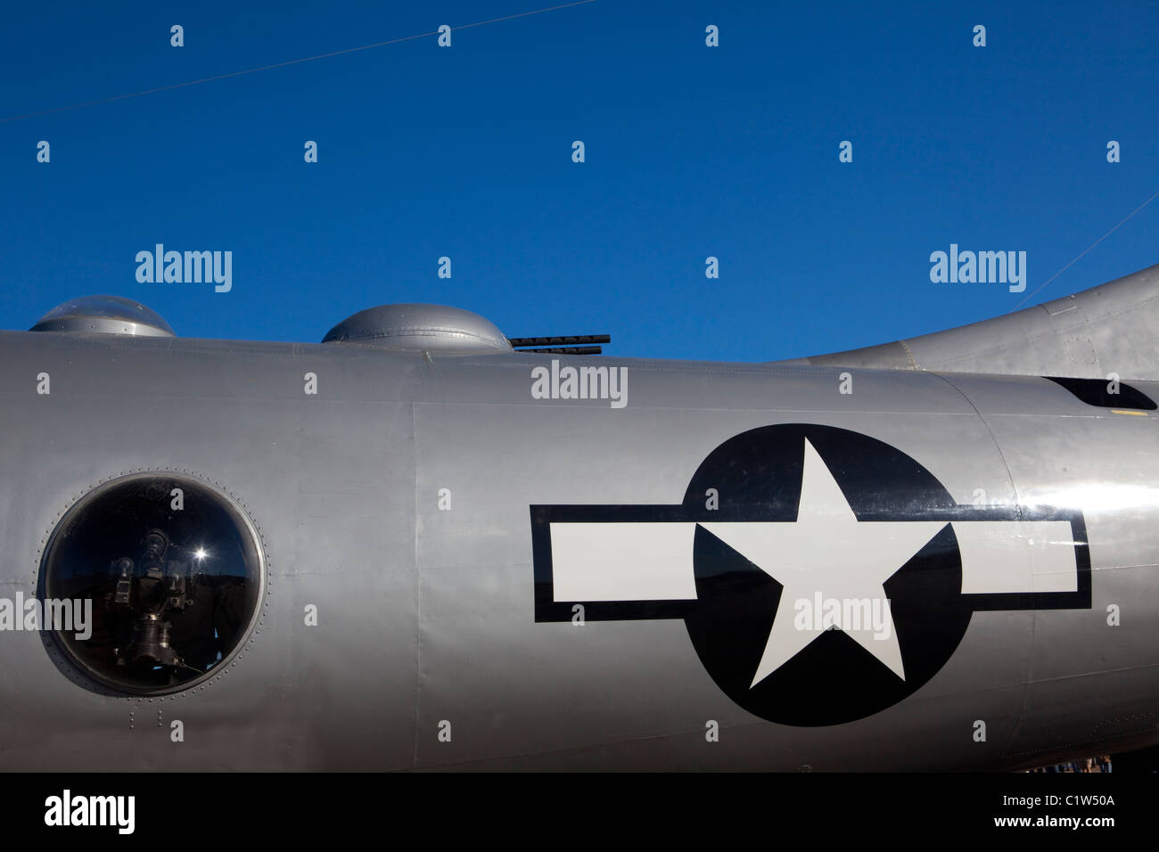 B-29 Superfortress plane, Fort Worth Alliance Airport, Fort Worth, Tarrant County, Texas, USA Stock Photo