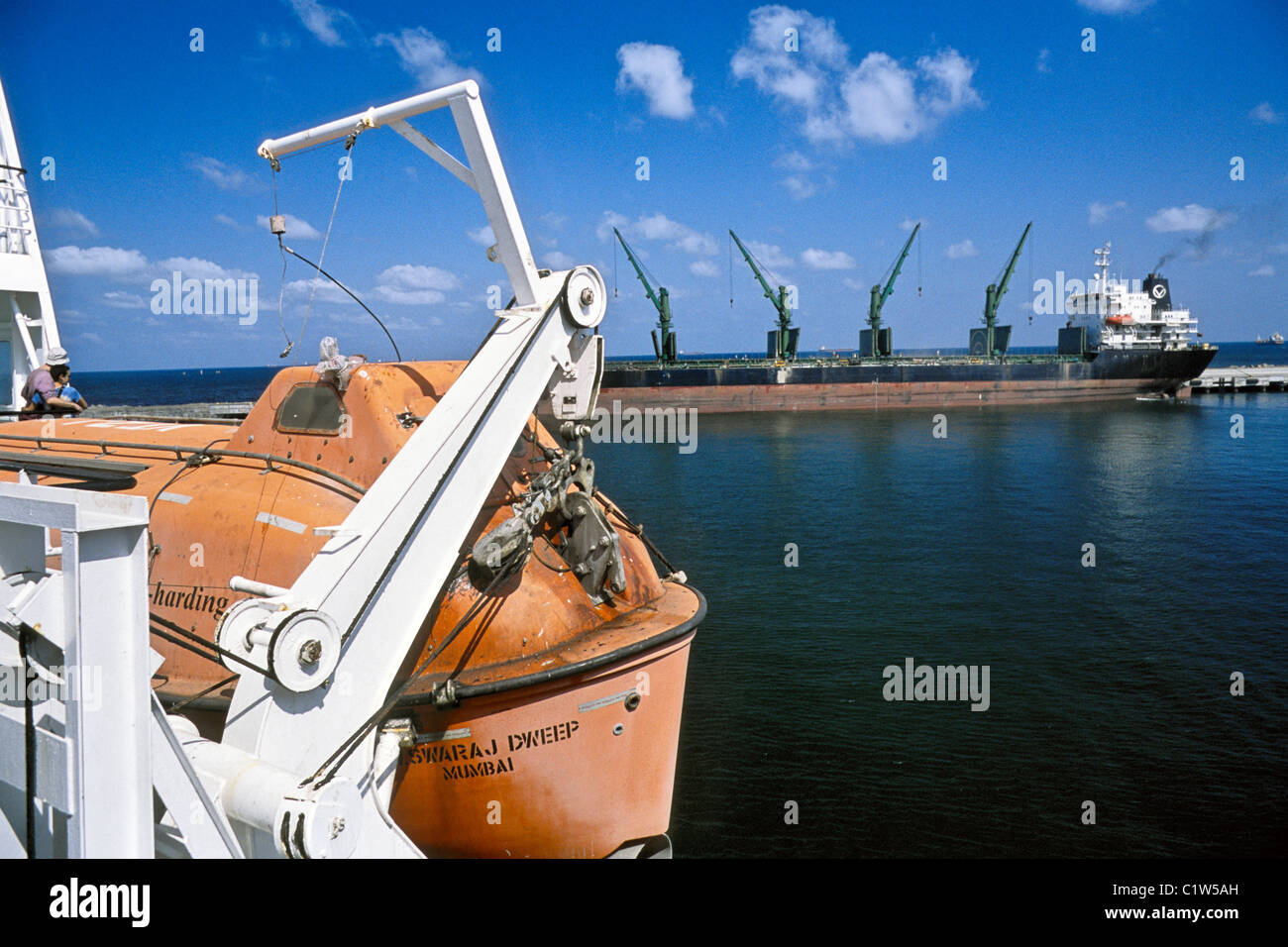 MV Swarajdweep ship in an ocean, Chennai to Port Blair, Andaman and