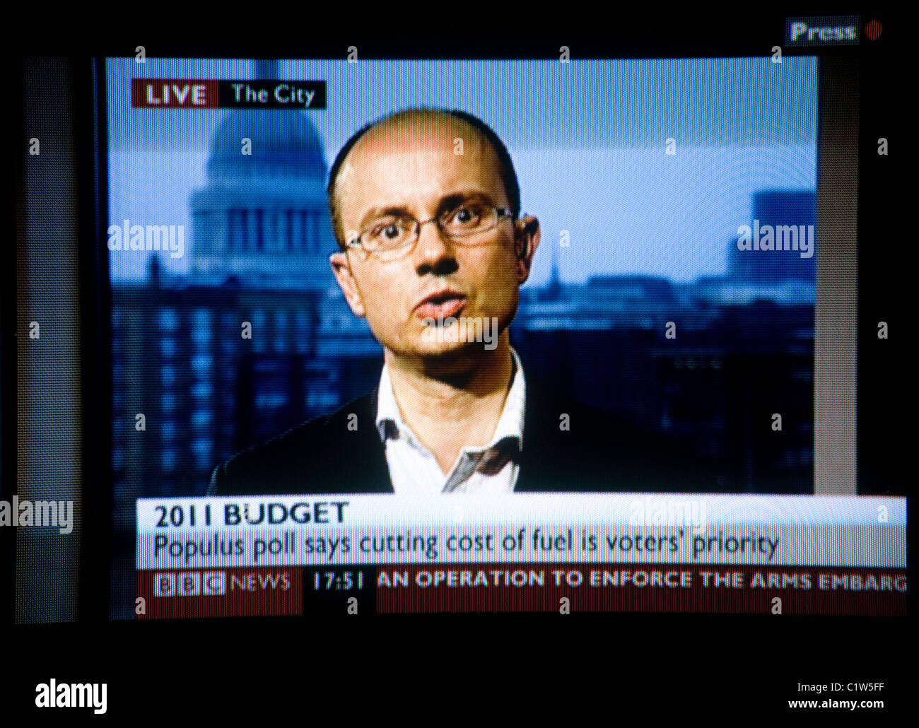 BBC Television News Channel Stock Photo Alamy