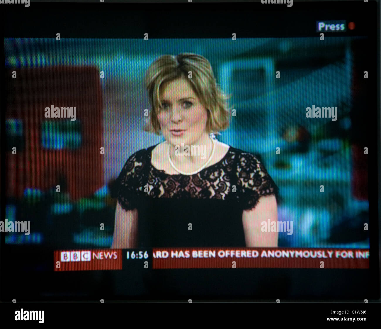 BBC Television News Channel Stock Photo Alamy