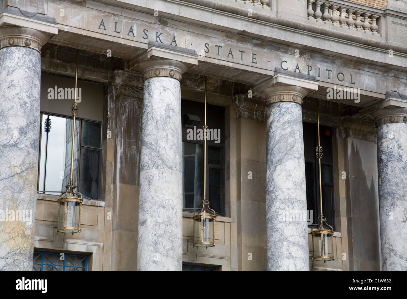 Alaska Capitol Building Stock Photos & Alaska Capitol Building Stock