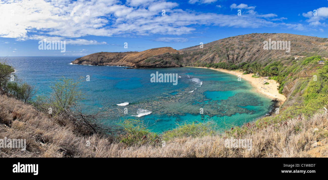 Hawaii, Oahu, Hanauma Bay, beach Stock Photo Alamy