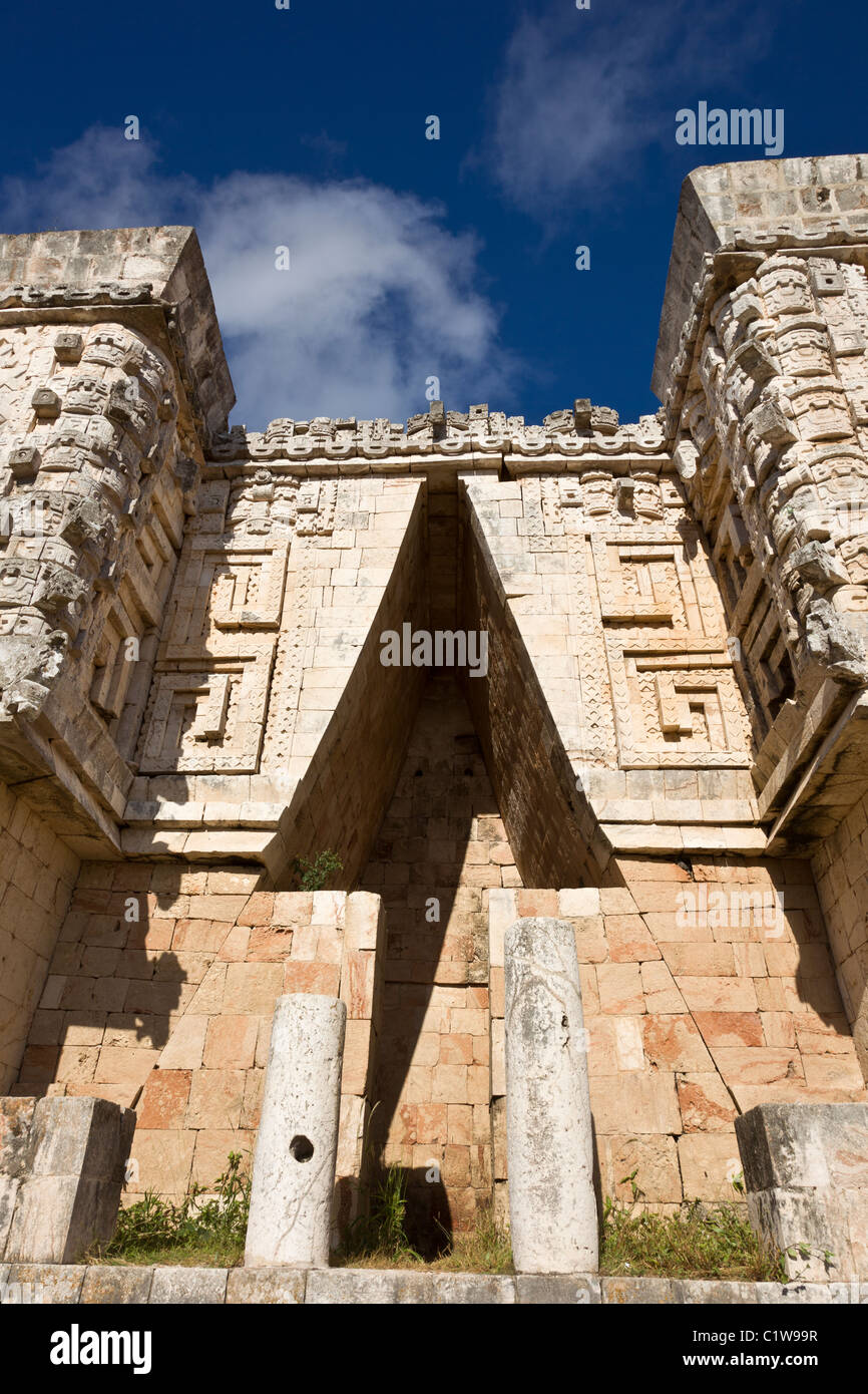 Corbel Arch In The Palace Of The Governor In The Classic Maya City