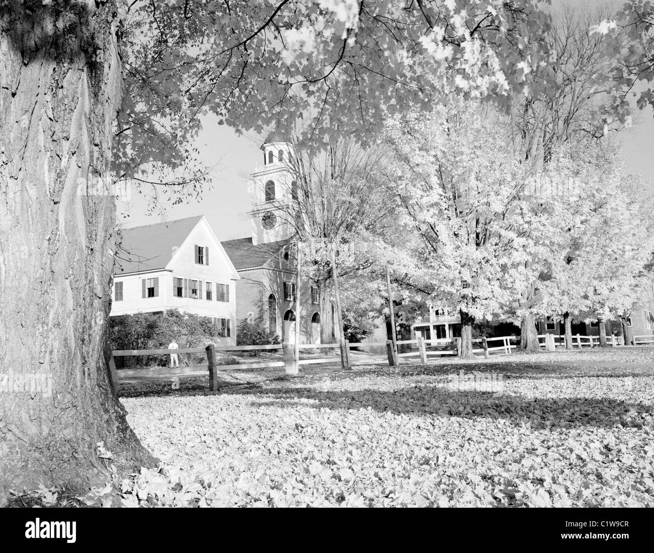 USA, New Hampshire, Haverhill, village Common Stock Photo Alamy