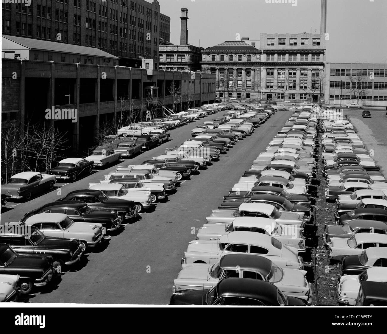 USA, Pennsylvania, Philadelphia, Car park Stock Photo Alamy