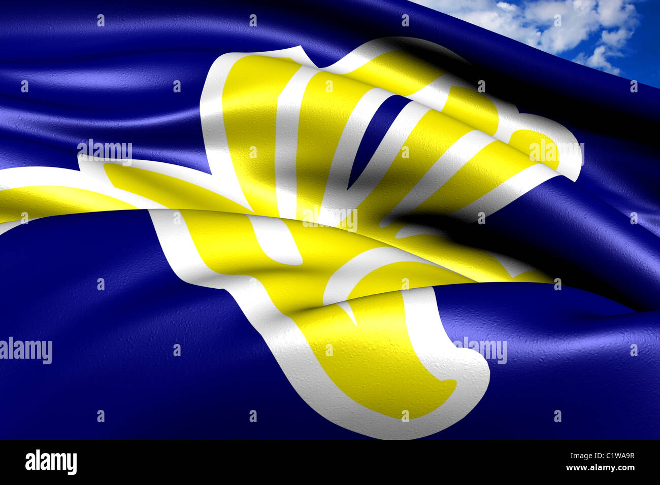 Flag of Brussels Stock Photo Alamy