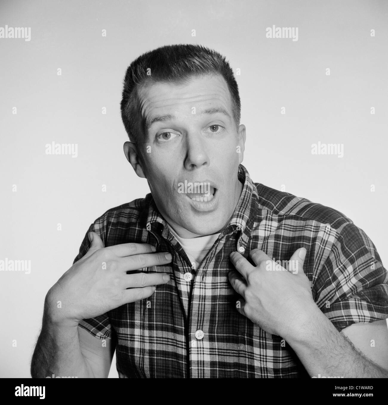 Man Black and White Stock Photos & Images - Alamy