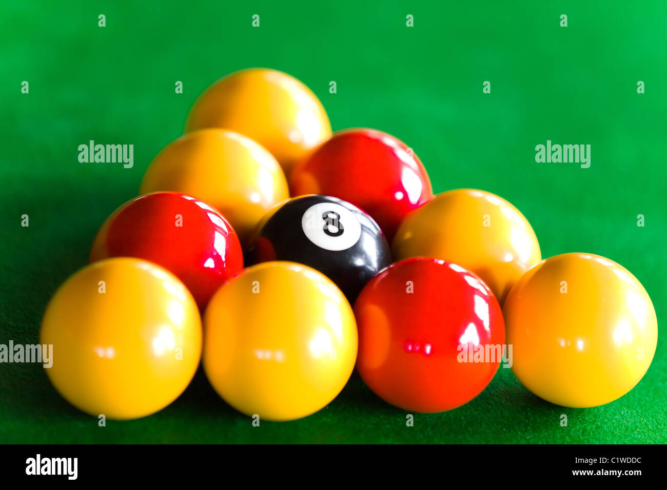 Close up of billiard balls hires stock photography and images Alamy