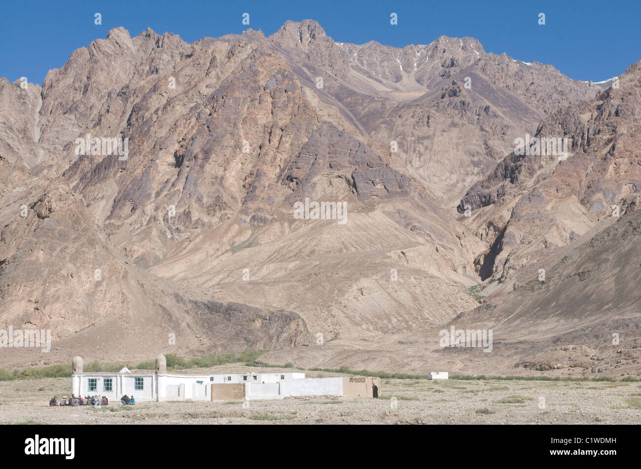 Tajikistan, Pamirs, Stone house in Madyian Valley Stock Photo Alamy